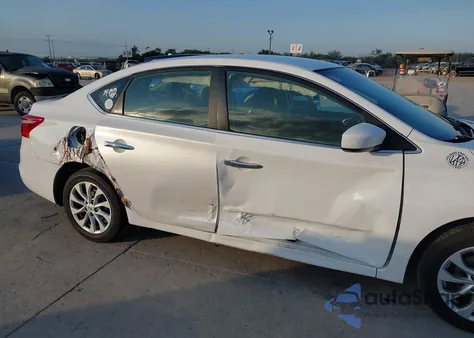 2019 Nissan Sentra S/Sv/Sr/Sl из США, поврежденный, VIN 3N1AB7AP4KY457327